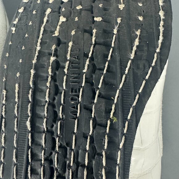 Drogheria Crivellini Home  Limited Square Toe White Niger, Size 38 - Picture 11 of 14